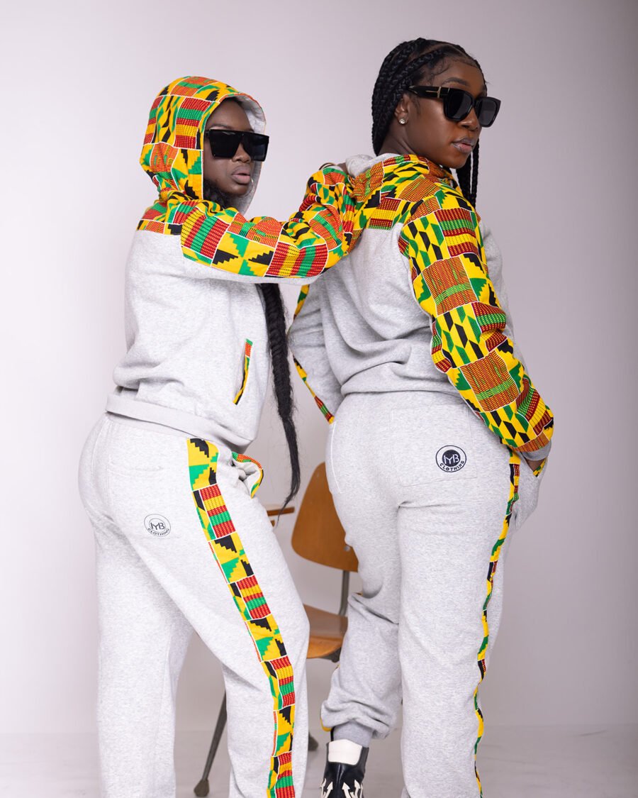 African Print Sweatsuit - Image 2