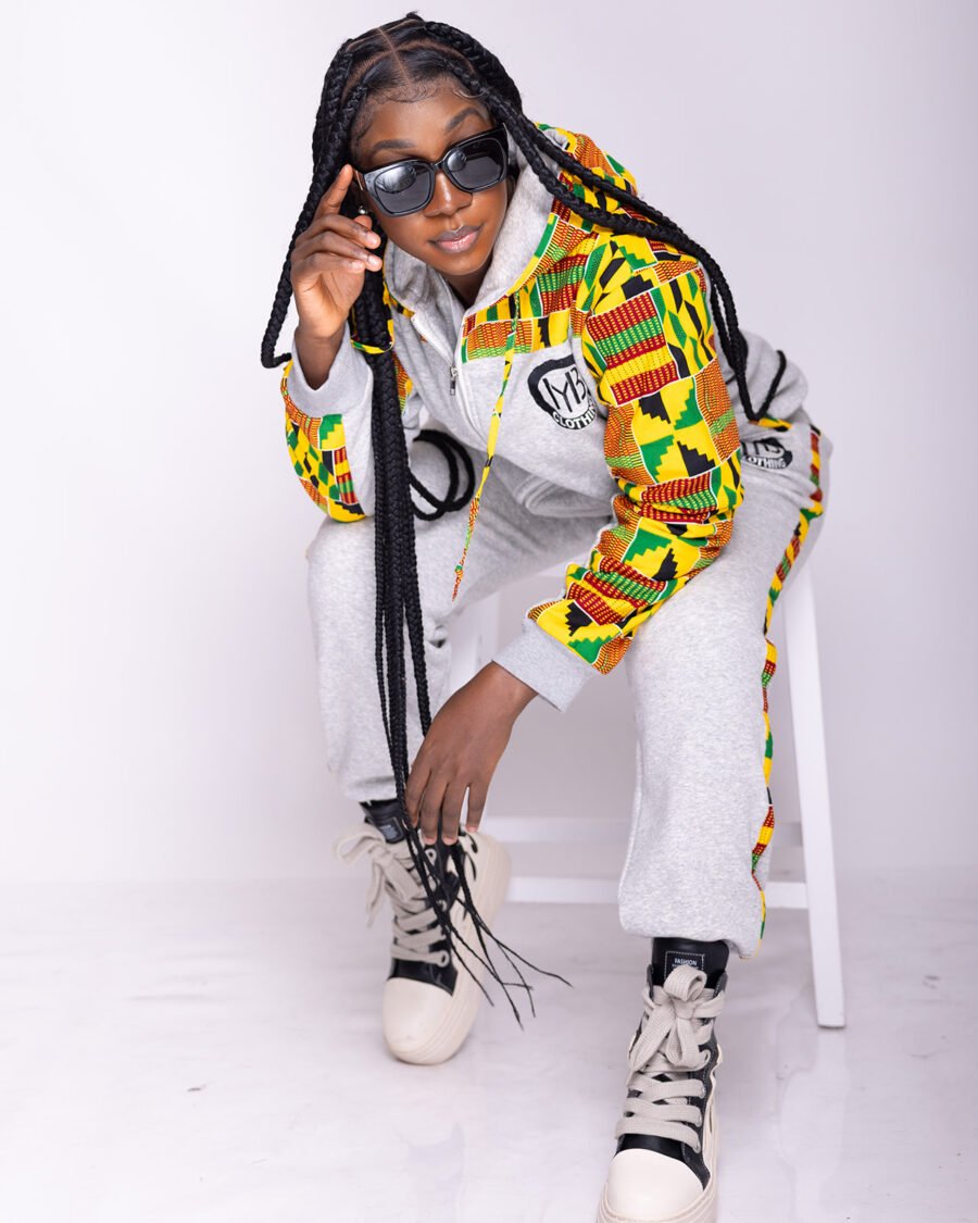 African Print Sweatsuit - Image 4